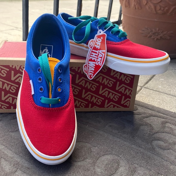 COLORFUL Kid Vans size 2.5 - Picture 3 of 15